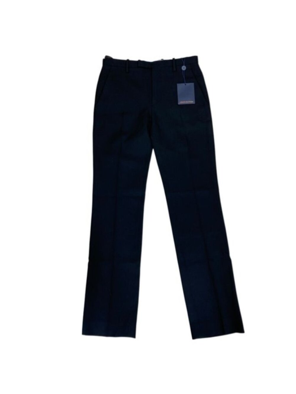 Louis Vuitton Pants Trousers Monogram Bah Wool Black Casual